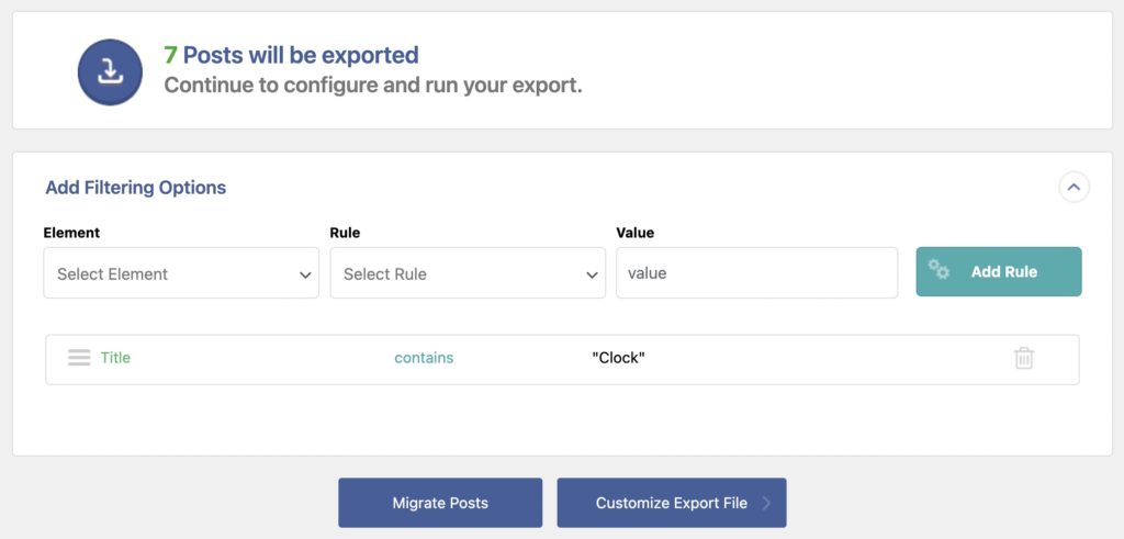 Bulk Edit WordPress Data Add Filtering Options