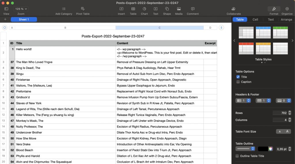 Bulk Edit WordPress Data Modify CSV File