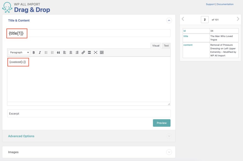 Bulk Edit WordPress Posts Mapped Fields