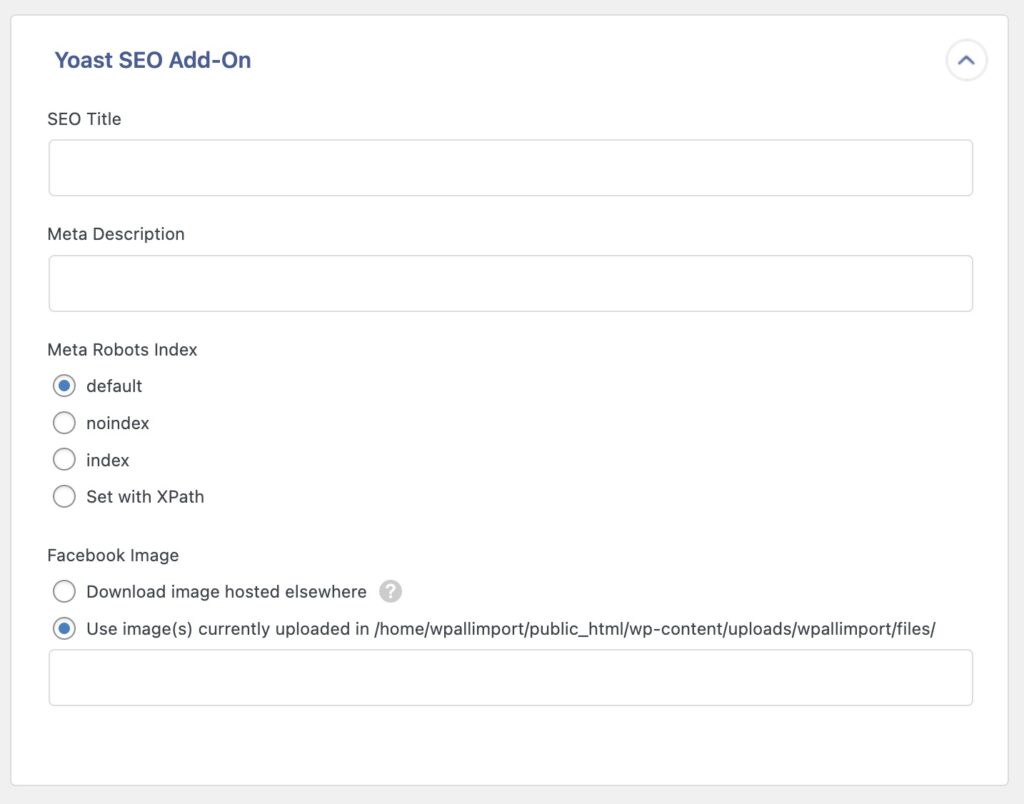 Complete Add-On Example Yoast