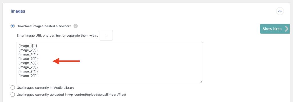 Download Nine Images From URLs