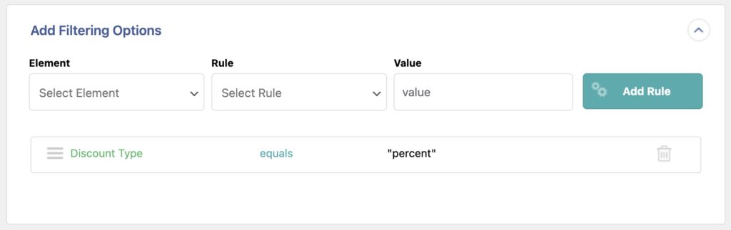 Export WooCommerce Coupons Filter What to Export