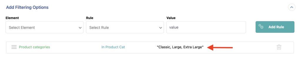 Filter Exported WordPress Data Multiple Values Example