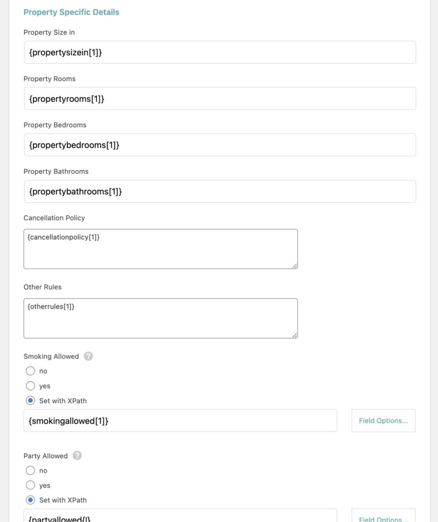 How to Import Listings into WP Rentals Property Specific Details