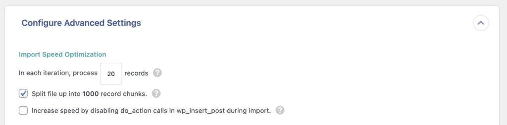 Import Processing WP All Import