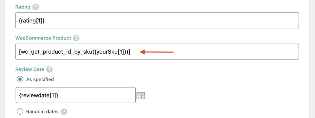 Import Reviews to WooCommerce Match with SKU