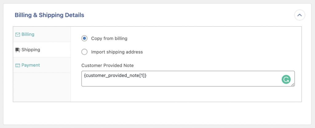 Import WooCommerce Orders Shipping