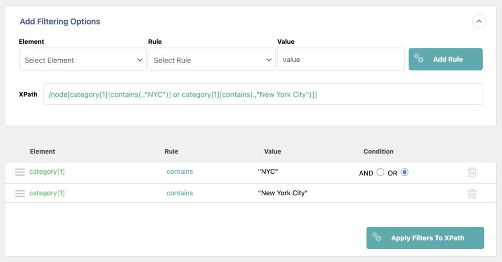 Import WordPress Posts Filter