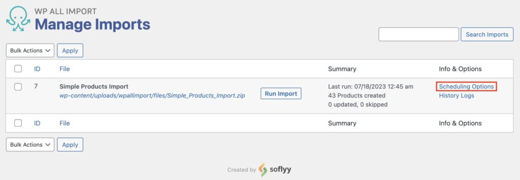 Manual Cron Jobs Scheduling Options
