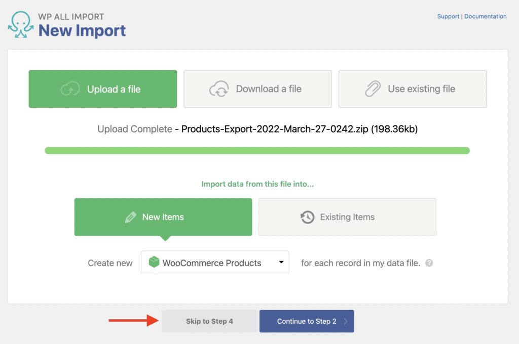 Migrate WooCommerce Products Import Bundle