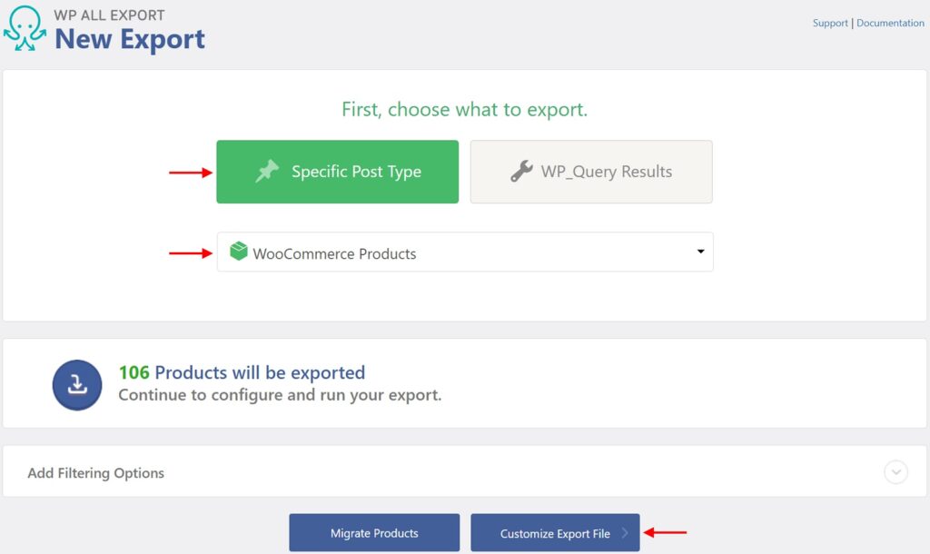 WooCommerce Product Attributes List New Import 2