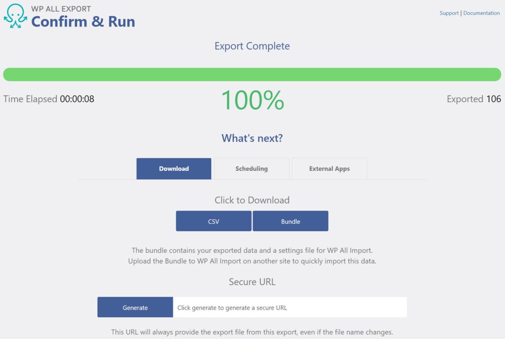 WooCommerce Product Attributes List Run Export