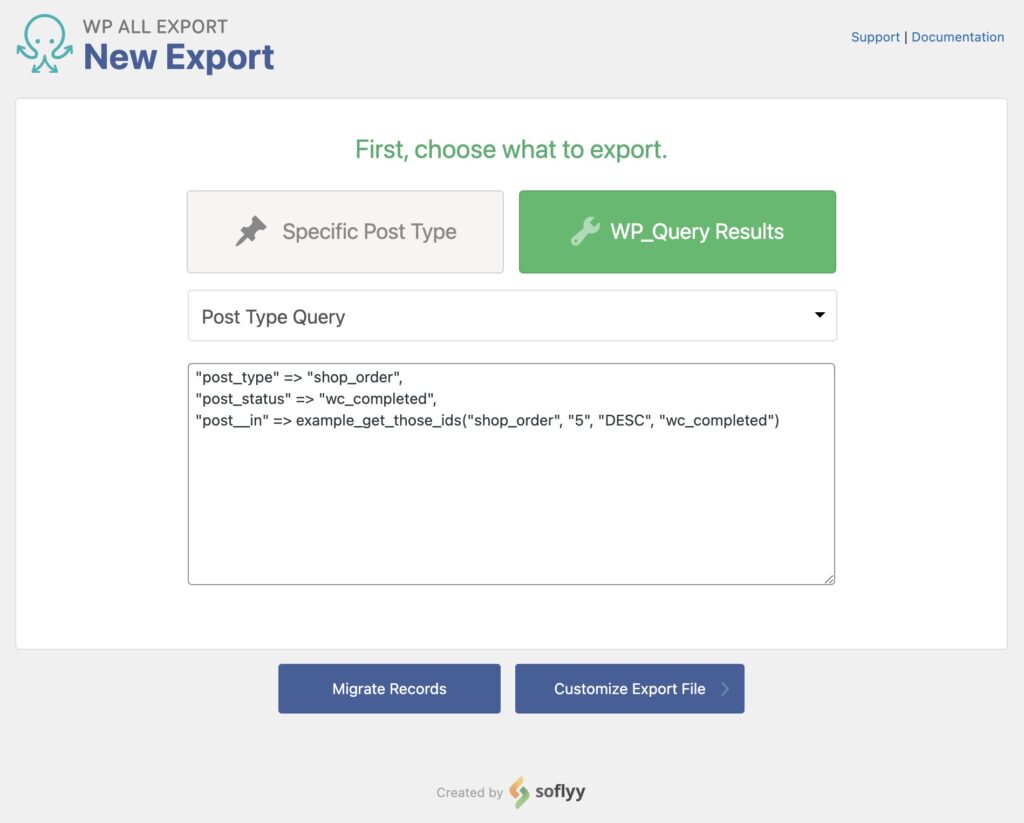 WP Query PHP Function Example
