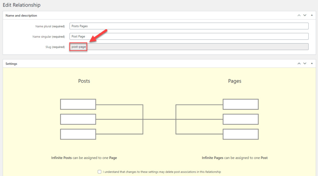 Export Toolset Relationship Field