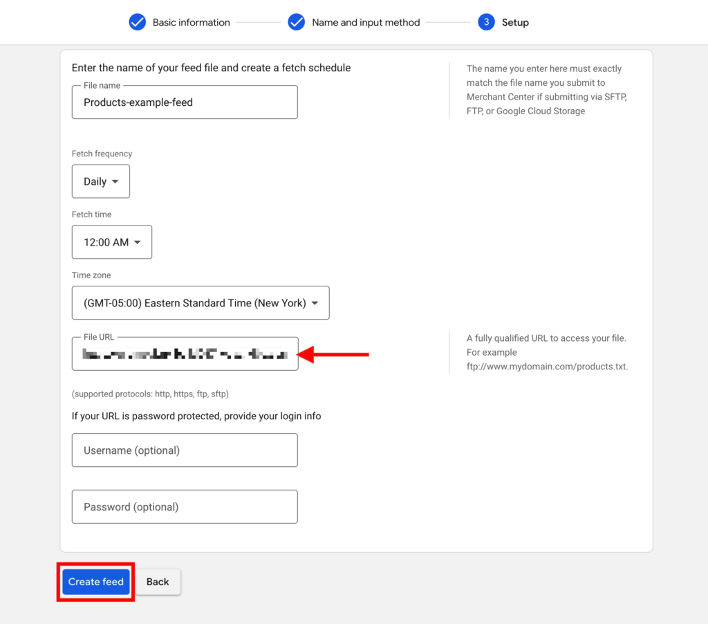 WooCommerce to Google Merchant Center Create Feeed