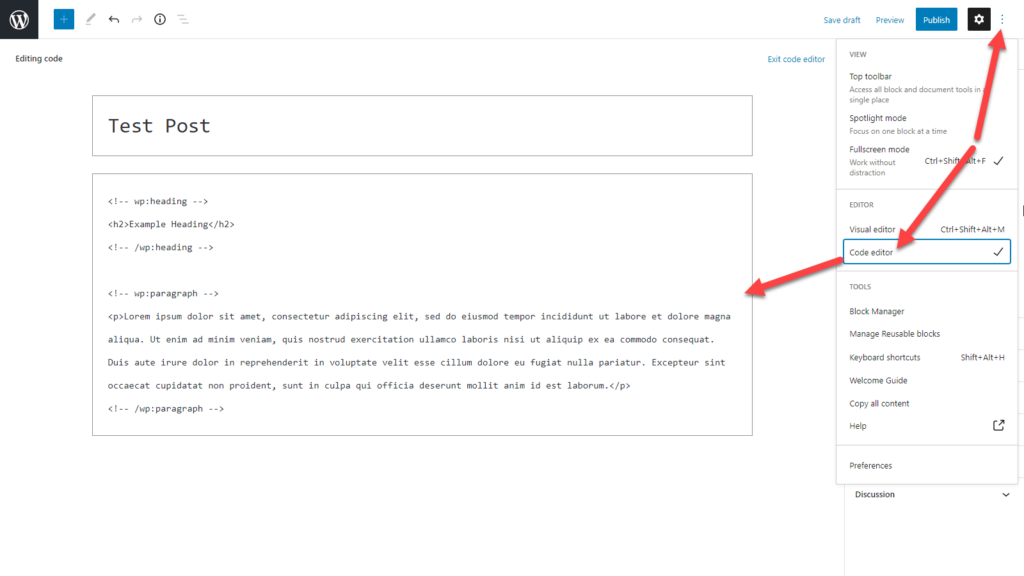 Import Gutenberg Blocks Get Code