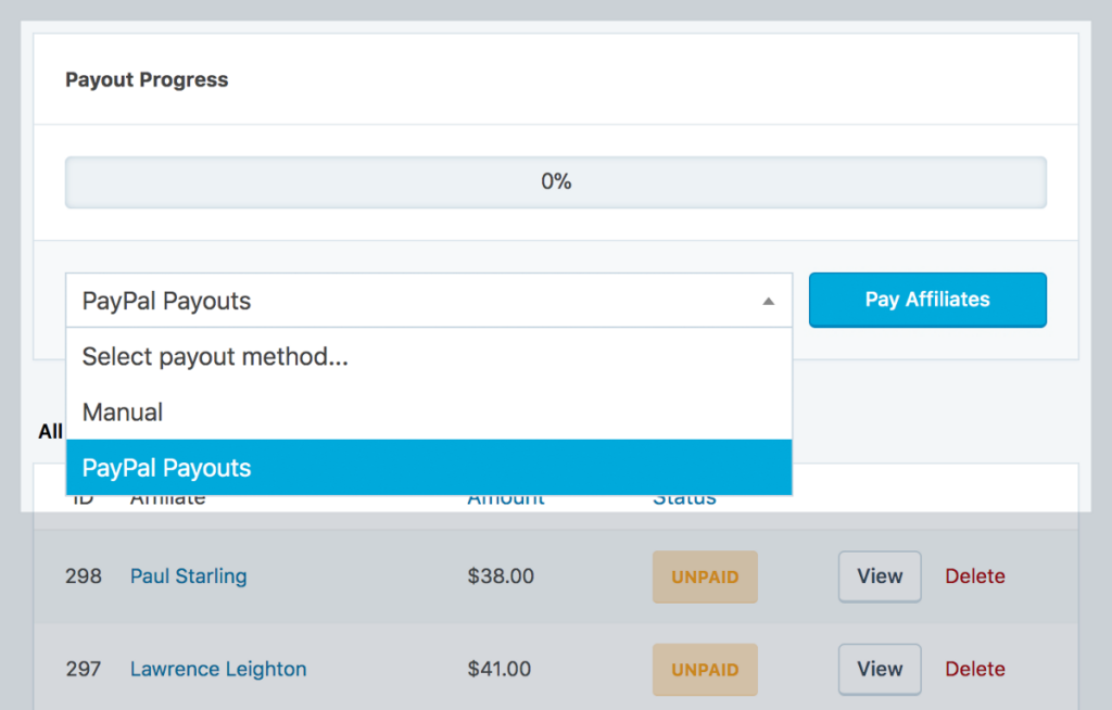 Paypal payouts slicewp