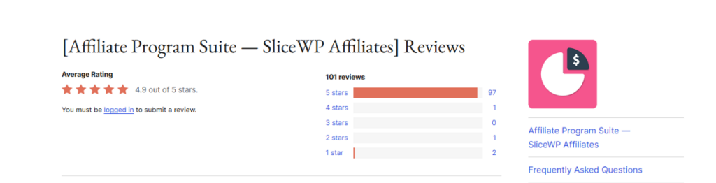 SliceWP WordPress plugin reviews